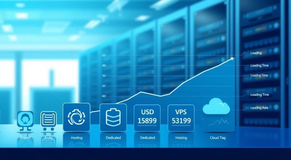 أنواع استضافة المواقع وتأثيرها على السرعة